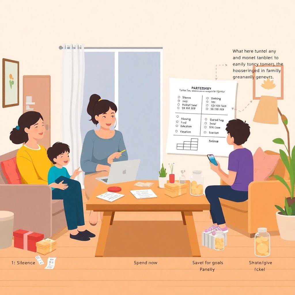 Финансовая грамотность для семьи: как говорить о деньгах с детьми и партнёром
