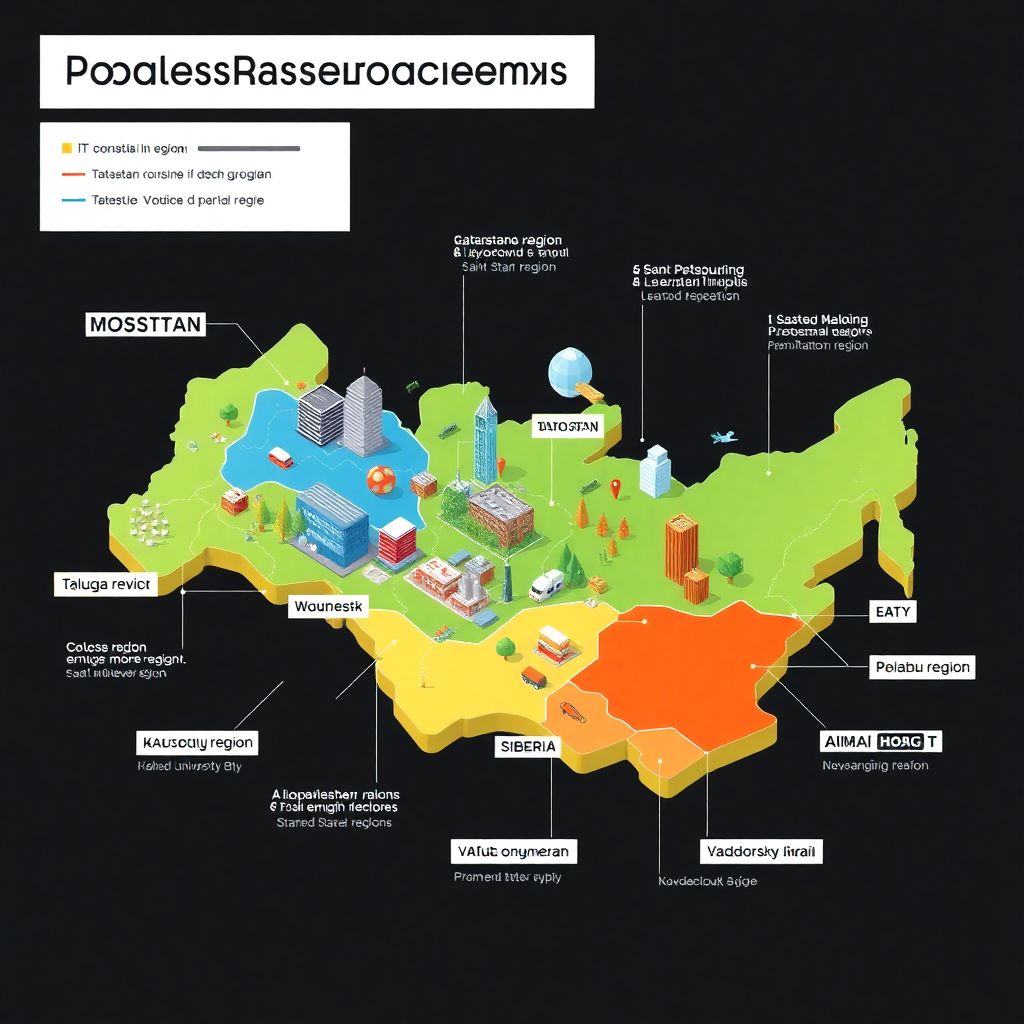 Экономика регионов России: самые перспективные точки роста сегодня