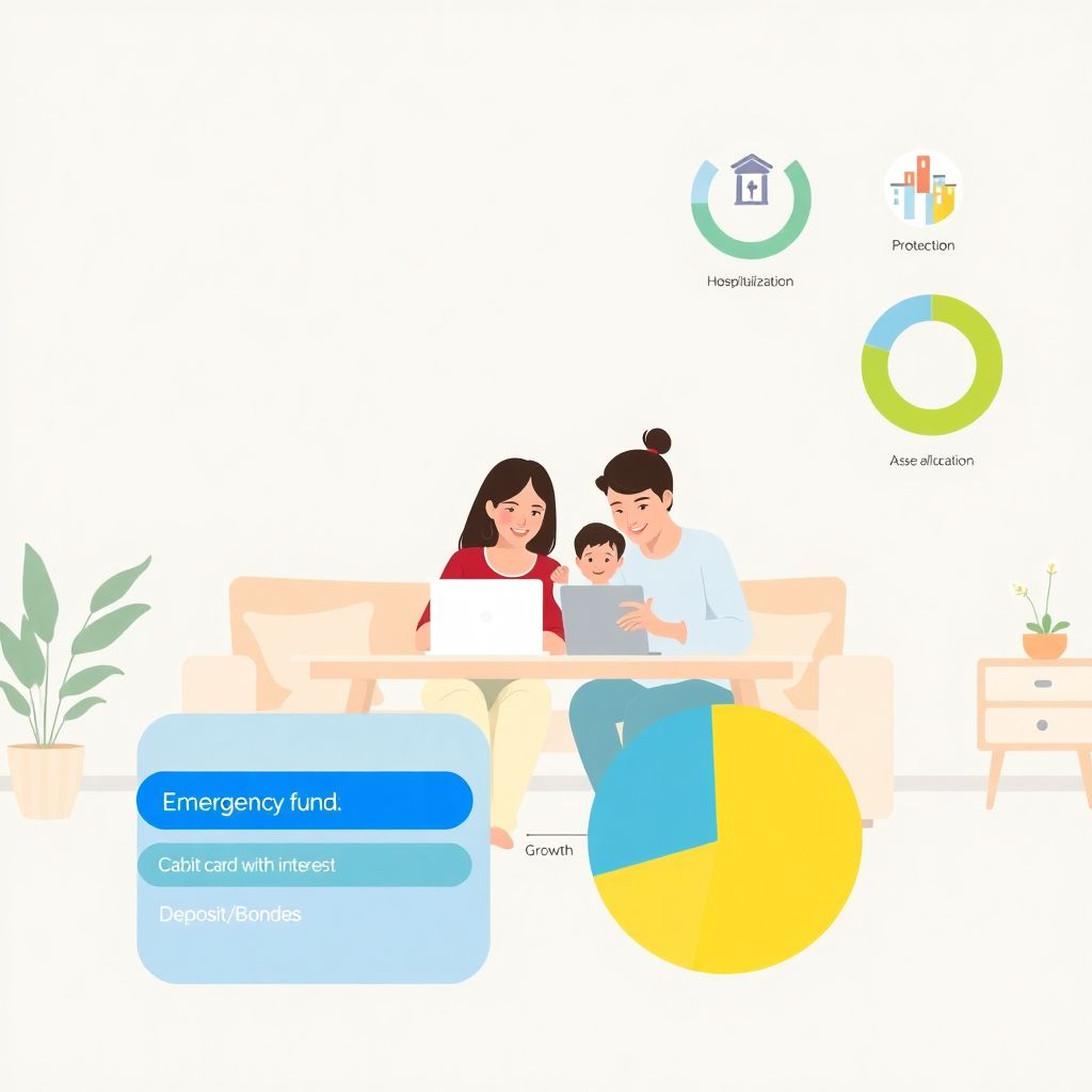 Финансовая безопасность семьи: резервный фонд, страхование и распределение активов